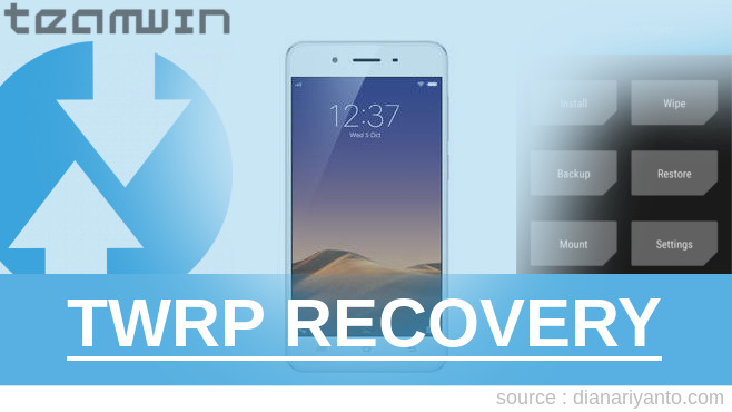 Cara Install TWRP Vivo Y55L Tanpa PC
