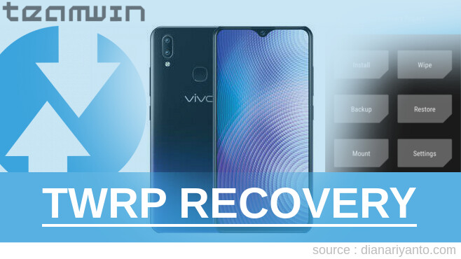 TWRP Recovery Vivo Y91 2019 Tanpa PC